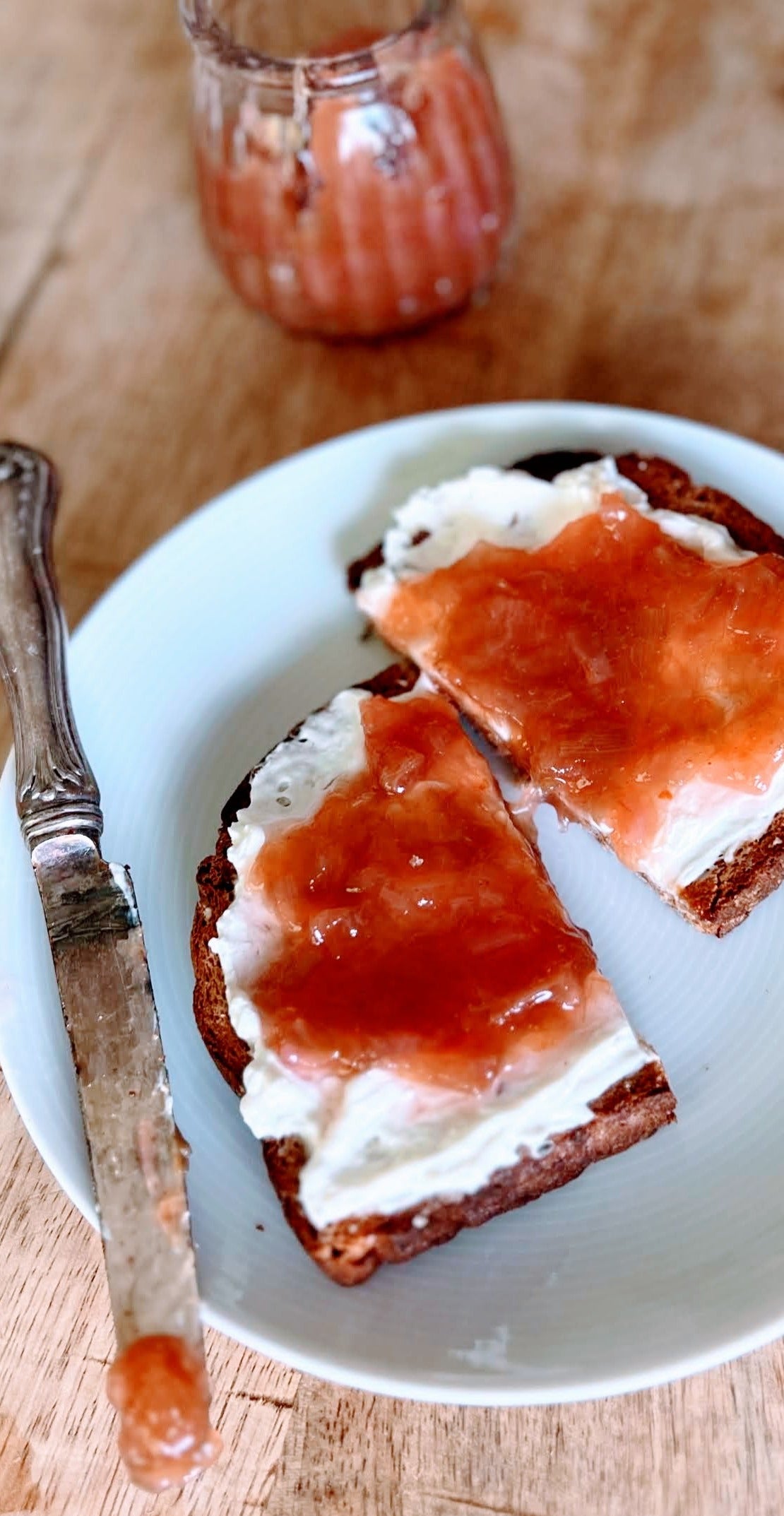 Rhubarb & Cardamom Jam