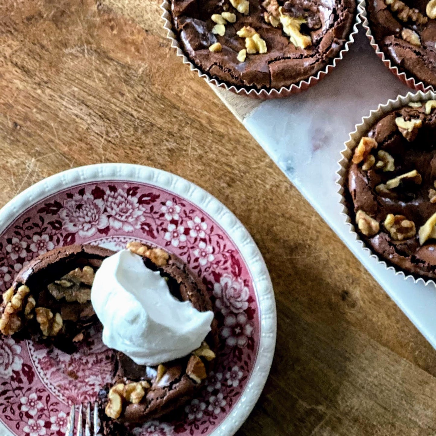 Flourless Chocolate-Walnut Cake
