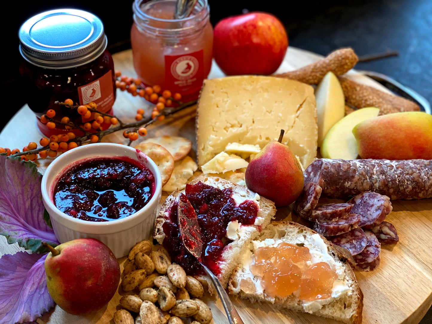 Cranberry-Walnut Conserve
