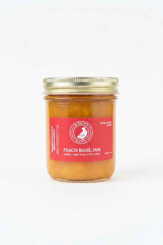 Peach Basil Jam