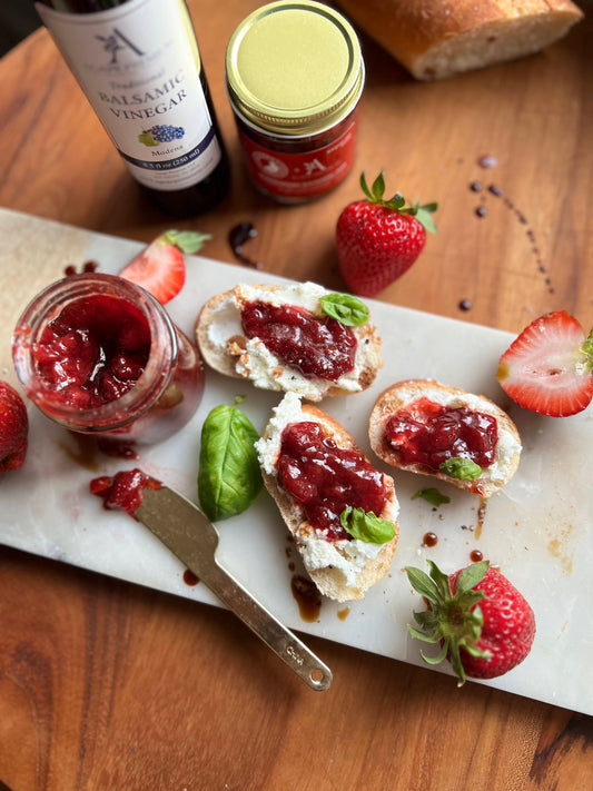 Strawberry Balsamic Jam, 4 oz.