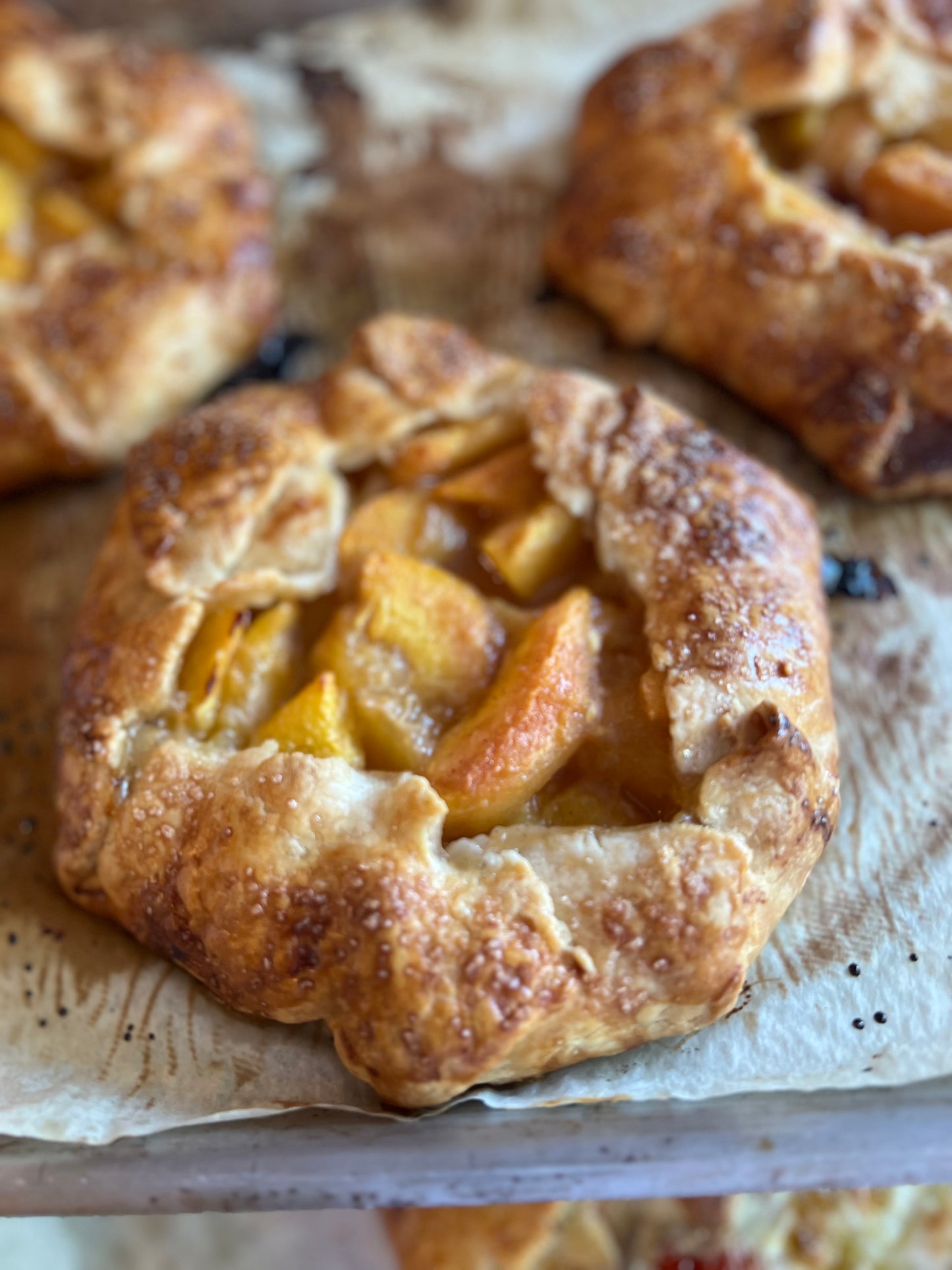 Peach Crostata (MARKET PICKUP ONLY), 1 pie (Copy)