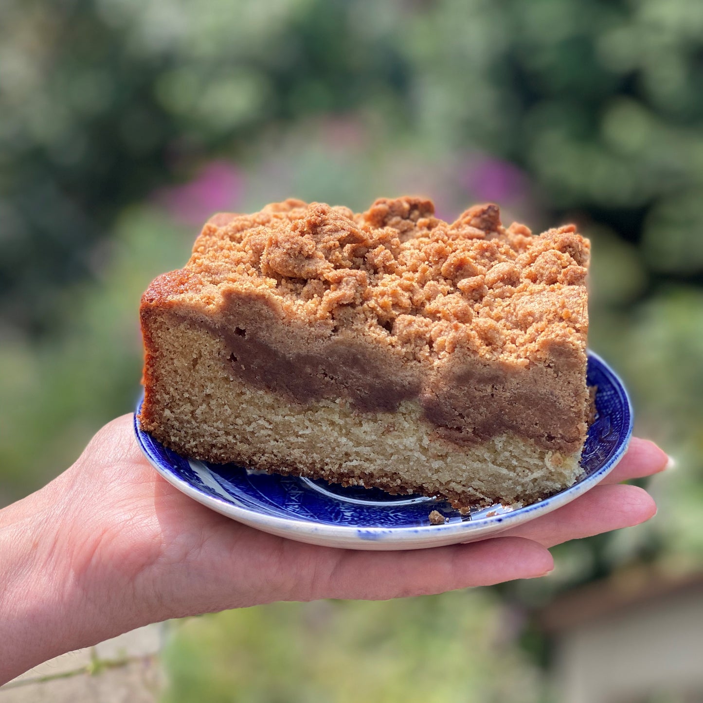 Double Crumb Coffee Cake Half Sheet