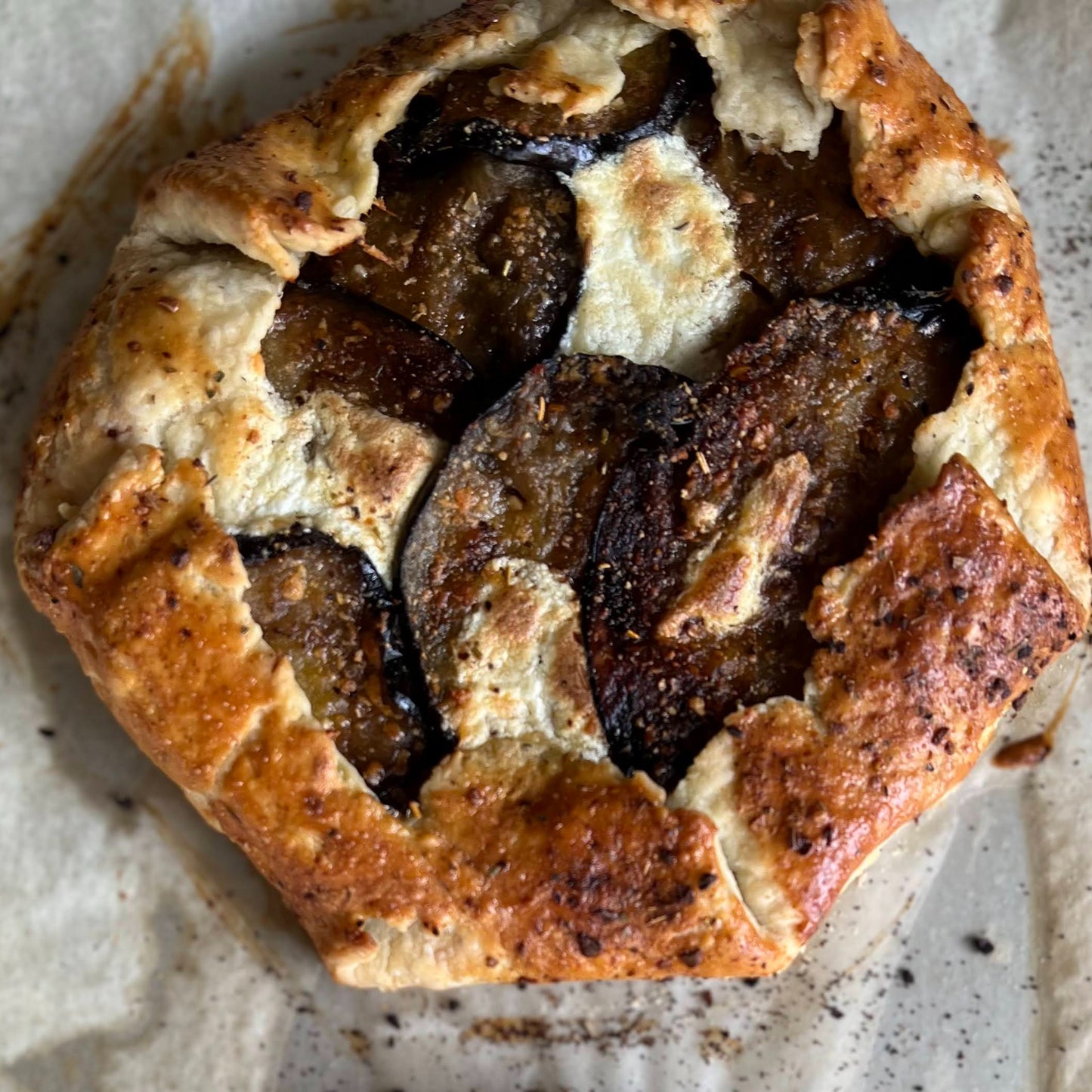 Roasted Eggplant & Whipped Ricotta Crostata (MARKET PICKUP ONLY)